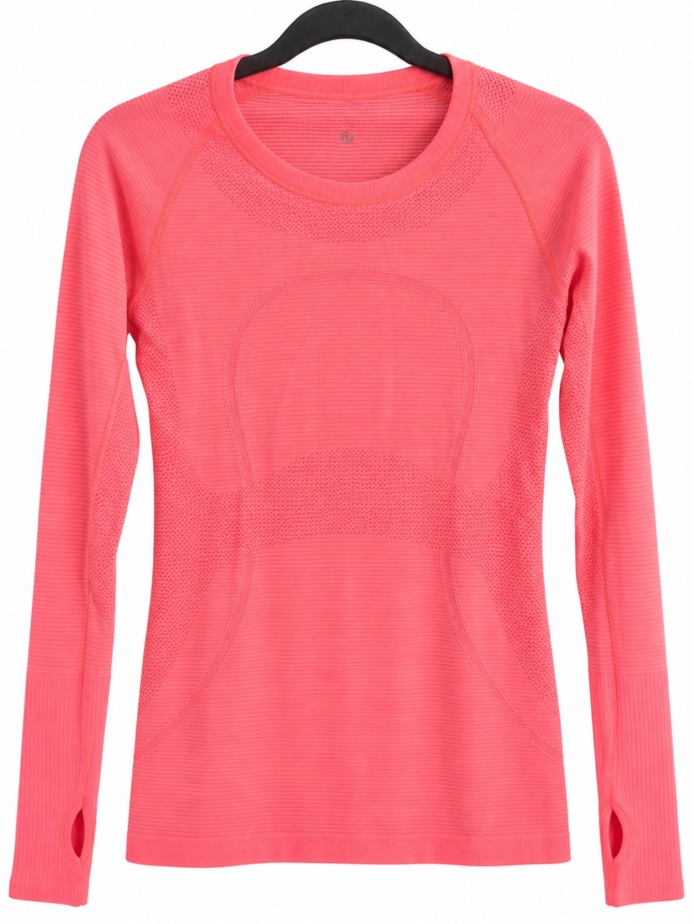 Lululemon Swiftly Tech Long Sleeve Coral Pink Thumbholes